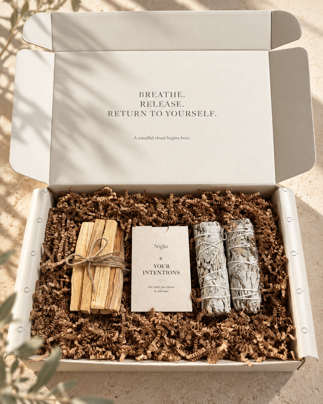 Palo Santo & White Sage Ritual Kit