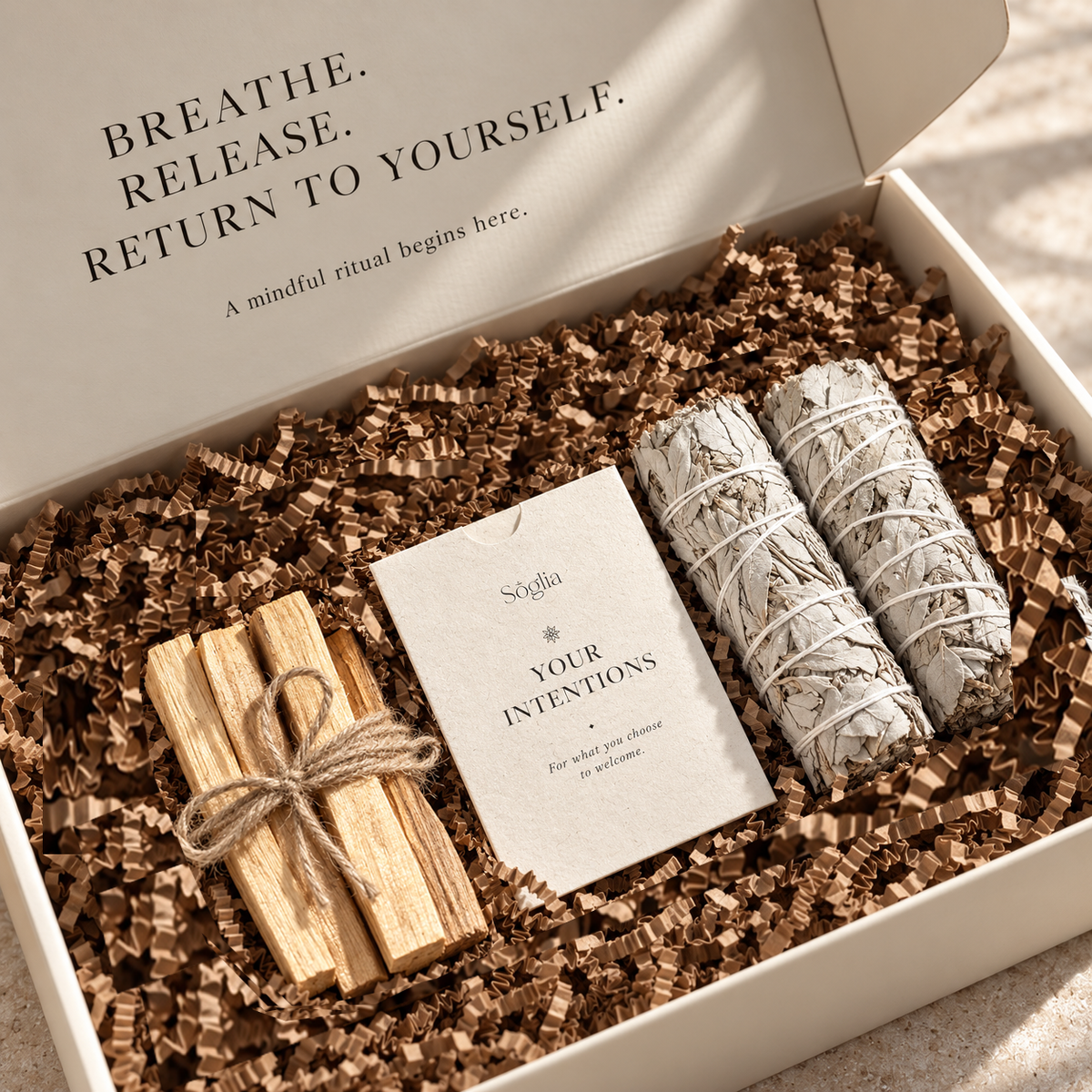 Palo Santo & White Sage Ritual Kit