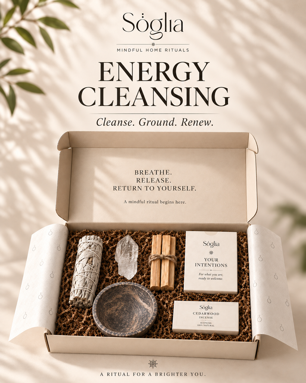 Energy Cleansing Ritual Kit