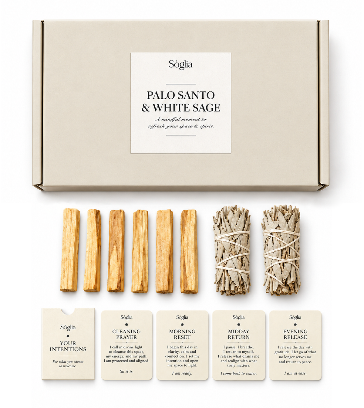 Palo Santo & White Sage Ritual Kit